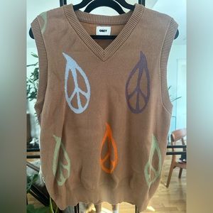 Men’s Obey Sweater-vest